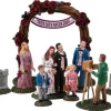 Lemax Spooky Town Accessories<Lemax 23587 - Zombie Wedding Party, Set Of 9 - Spooky Town Halloween Village Accessories